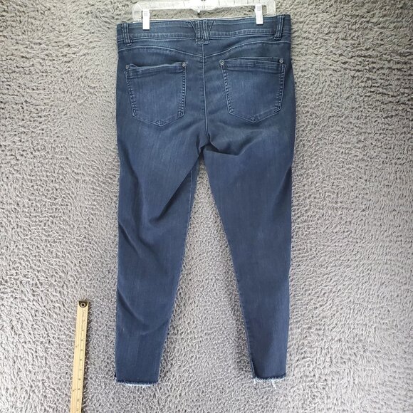 Democracy Jeans Womens Size 10 Blue Skinny Fit Ab Technology Stretch Denim - Picture 11 of 12